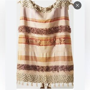 Anthropologie Elijah All Roads Throw Blanket
